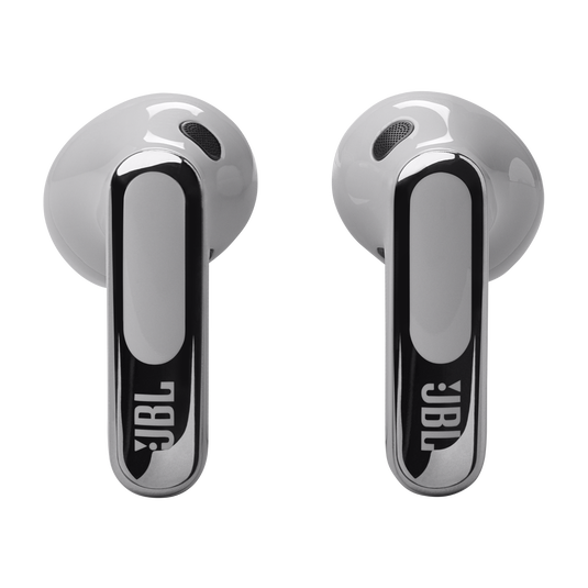 JBL Live Flex 3 - Silver - True wireless noise-cancelling open-stick earbuds - Right image number null